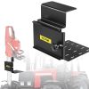 VEVOR Chainsaw Holder, Powder Coated Steel Chain, Tool Mount Accessories with U-Shape Bolts, Universal Saw Press Carrier Kit for ATVs, UTVs, Tractors