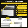 VEVOR Double Access Door, 30''Wx21''H Outdoor Kitchen Door, Double Wall Stainless Steel Outdoor Cabinets with Hooks