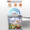 VEVOR Sandwich Prep Table, 7.42 Cu. Ft. Salad Single-door Refrigerated Prep Table, 28-inch Food Prep Fridge