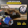 VEVOR Truck Winch 12000lbs Electric Winch 85ft/26m Steel Cable 12V Power Winch Jeep Winch with Wireless Remote Control and Powerful Motor for UTV ATV
